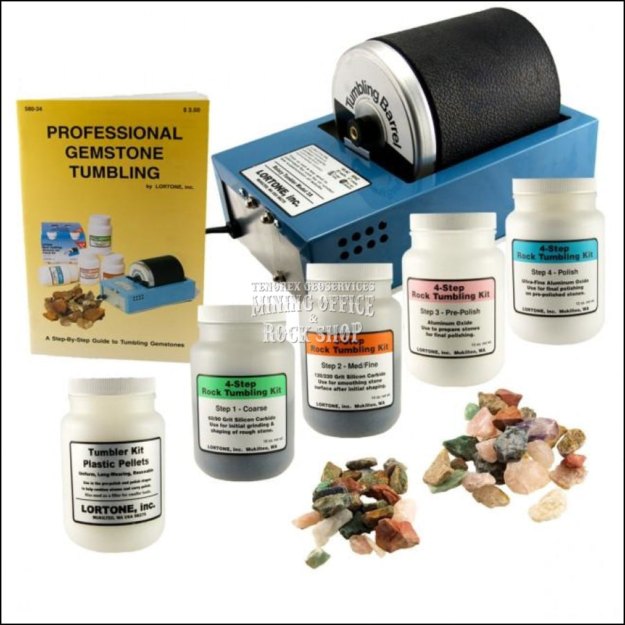 Rock Tumbler, Model 3A Starter Kit Tenorex GeoServices: Mining