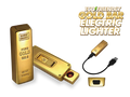 GOLD BAR USB flameless lighter