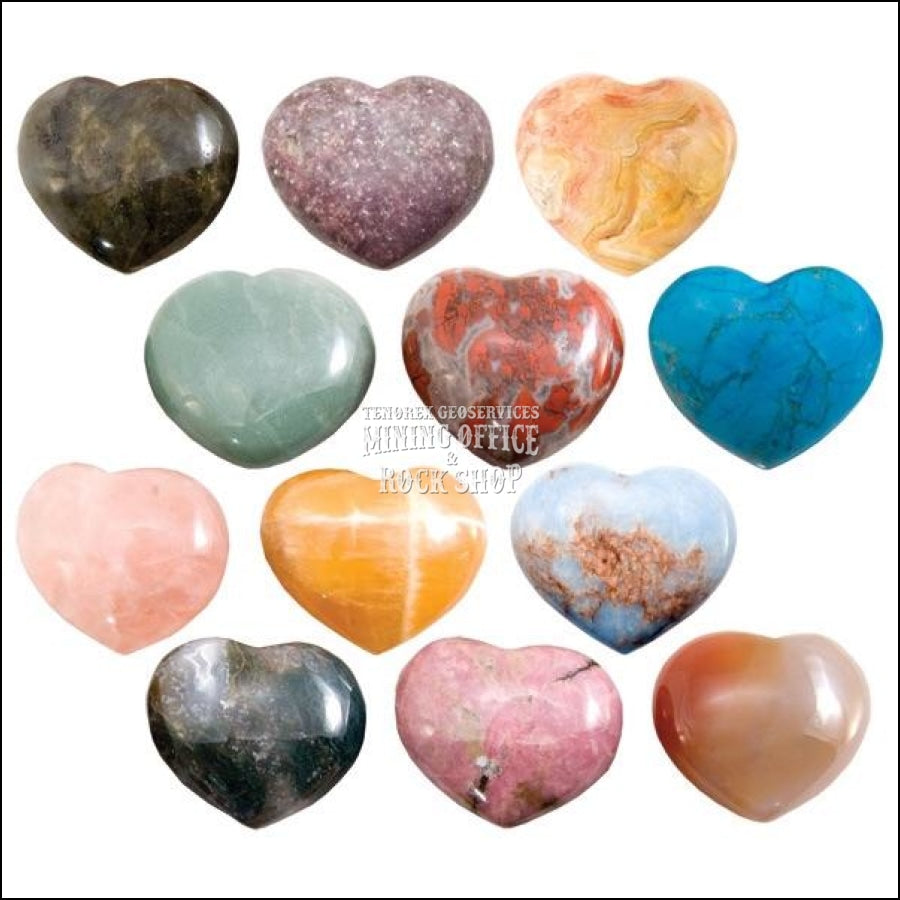 Heart Pet Rocks Puffy Heart Rocks | Tenorex GeoServices: Mining Office & Rock Shop