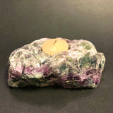 Fluorite Candle Holder