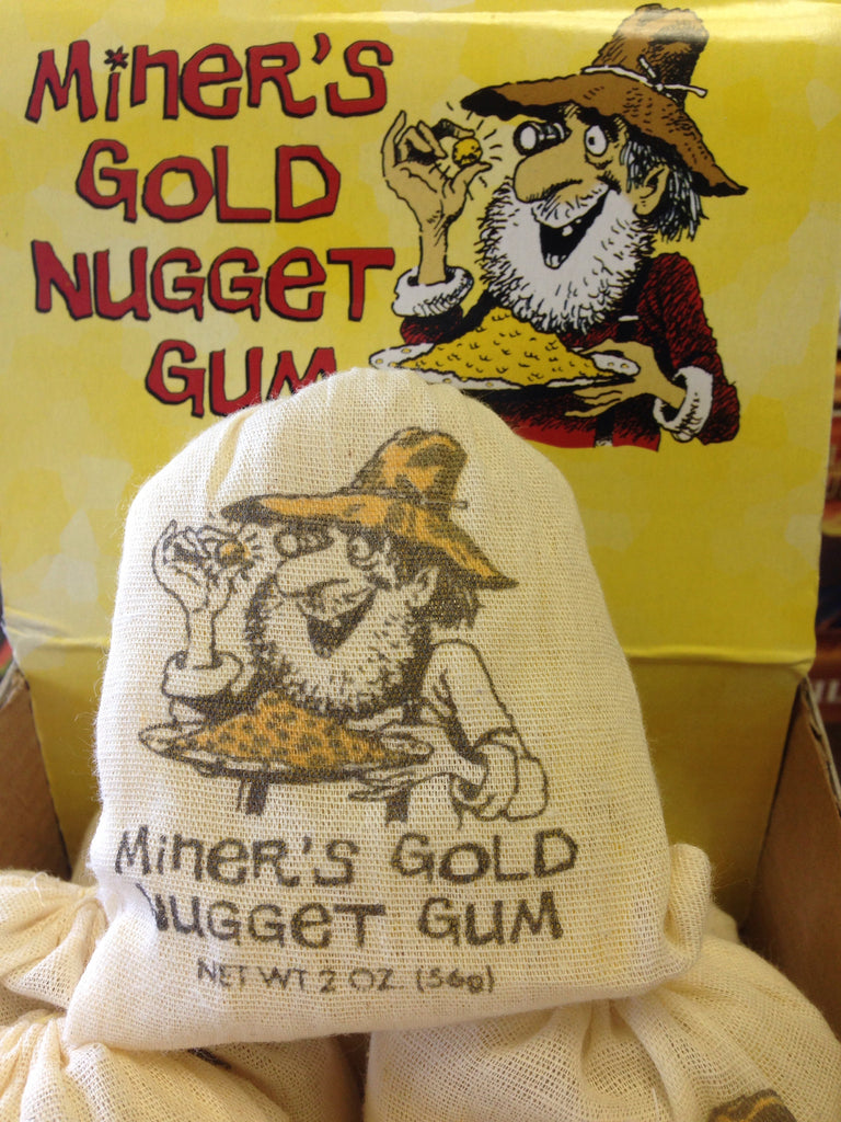 Gold Rush Nugget Gum Candy