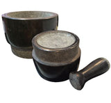 Granite Mortar & Pestle: double sided