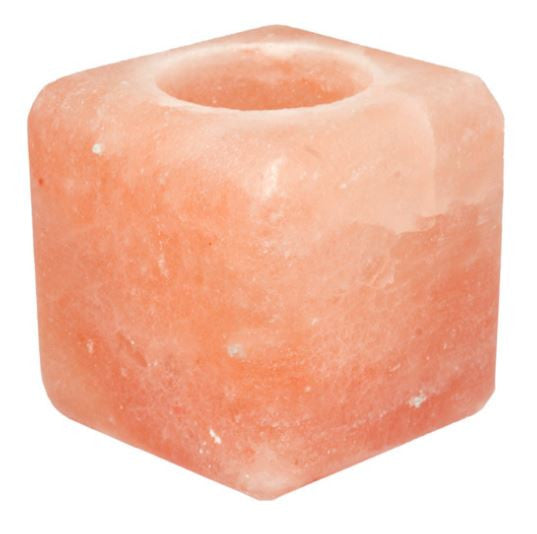 Salt Cube Candle Holder